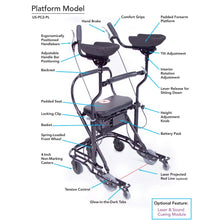 Load image into Gallery viewer, PLATFORM U STEP NEURO WALKER WITH DESCRIPTIONS