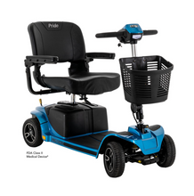 Load image into Gallery viewer, Pride Mobility Revo Scooter Blue