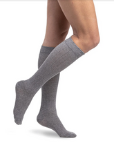 Load image into Gallery viewer, Sigvaris Linen Compressions Socks Grey