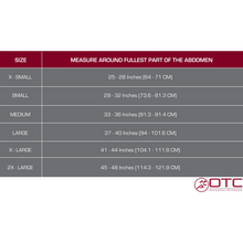 Load image into Gallery viewer, OTC Hernia Support Belt Sizing Guide
