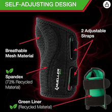 Load image into Gallery viewer, Mueller Sports Medicine Green Line Fitted Wrist Brace