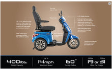 Load image into Gallery viewer, Pride Mobility Baja Raptor 2 Scooter Specs