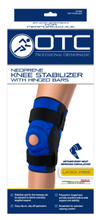 Load image into Gallery viewer, OTC Neoprene Knee Stabilizer with Hinged Bars 0310