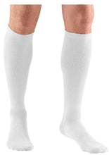 Load image into Gallery viewer, Truform Men's Microfiber Dress Compression Socks, White