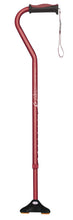 Load image into Gallery viewer, Airgo Comfort-Plus Miniquad Cane, Red