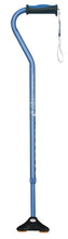 Load image into Gallery viewer, Airgo Comfort-Plus Miniquad Cane, Blue
