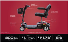 Load image into Gallery viewer, Pride Mobility, Go-Go LX Scooter with CTS Suspension - Specs