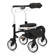 Load image into Gallery viewer, Evolution Xpresso Lite CF Rollator Walker 8" Wheels, Ebony Black