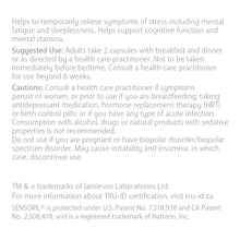 Load image into Gallery viewer, Smart Solutions by Lorna Vanderhaeghe Adrenasmart 90 Capsules - Instructions