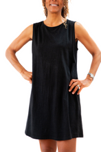 Load image into Gallery viewer, Cool Your Sweats - Simone Menopause Relief Nightgown Black