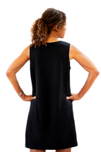 Load image into Gallery viewer, Cool Your Sweats - Simone Menopause Relief Nightgown Black
