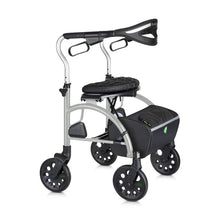 Load image into Gallery viewer, Evolution Xpresso Zero Rollator Walker 8" Wheels, Chrome Silver