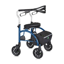 Load image into Gallery viewer, Evolution Xpresso Zero Rollator Walker 8" Wheels, Blue