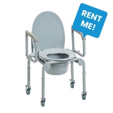 Load image into Gallery viewer, Drive Commode Wheeled 11101W-2
