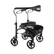 Load image into Gallery viewer, Evolution Xpresso Wide Rollator Walker 8" Wheels, Black