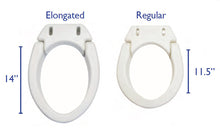 Load image into Gallery viewer, MOBB Raised Toilet Seat - Elongated & Hinged