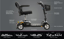 Load image into Gallery viewer, PRIDE MOBILITY | GO-GO ENDURANCE Li SCOOTER
