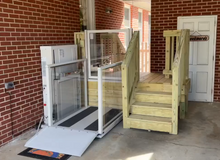 Load image into Gallery viewer, ATLAS | MINI VISTA | VERTICAL PLATFORM LIFT
