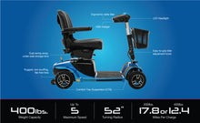 Load image into Gallery viewer, PRIDE MOBILITY l REVO 2.0 TRAVEL SCOOTER
