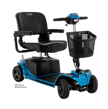 Load image into Gallery viewer, Pride Mobility Revo Scooter Blue
