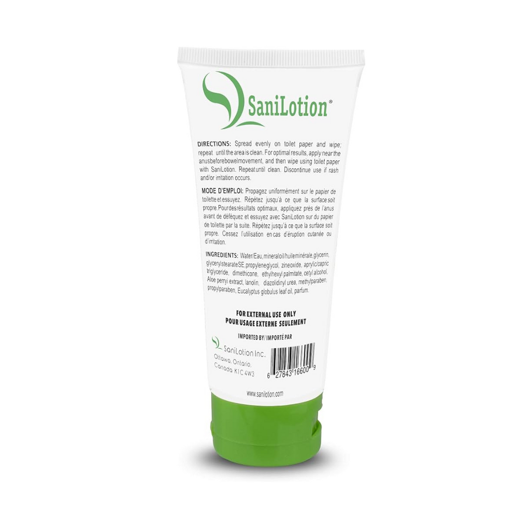 Sanilotion anorectal cleaning lotion