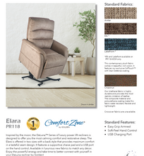 Load image into Gallery viewer, GOLDEN TECHNOLOGIES | 1 COMFORT ZONE l ELARA LIFT CHAIR PR118
