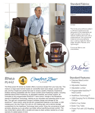 Load image into Gallery viewer, GOLDEN TECHNOLOGIES | 4 COMFORT ZONES l RHEA LIFT CHAIR PL442
