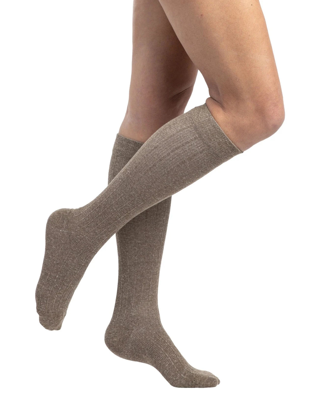 Sigvaris Linen Compression Socks Beige 