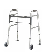 Load image into Gallery viewer, MOBB Aluminum Two Wheeled Folding Walker
