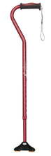 Load image into Gallery viewer, Airgo Comfort-Plus Miniquad Cane, Red
