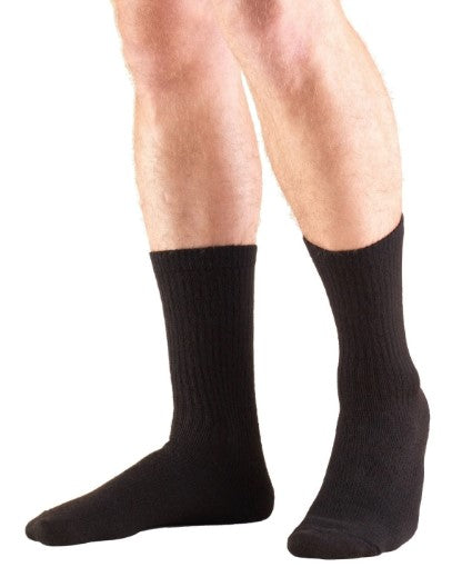 Truform Diabetic Crew Length Compression Sock - Men's