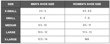 Load image into Gallery viewer, Compression Sock Sizing Chart 
