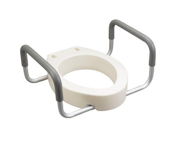Drive Toilet Riser with Arms for Elongated Toilet 12403