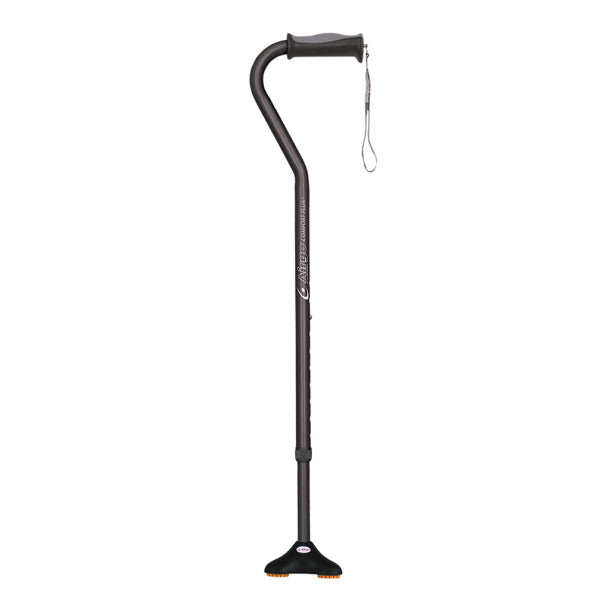 Airgo Comfort-Plus Miniquad Cane, Black