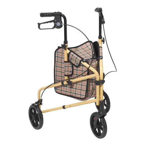 Drive Winnie Lite 3 Wheel Aluminum Rollator Walker RTL199