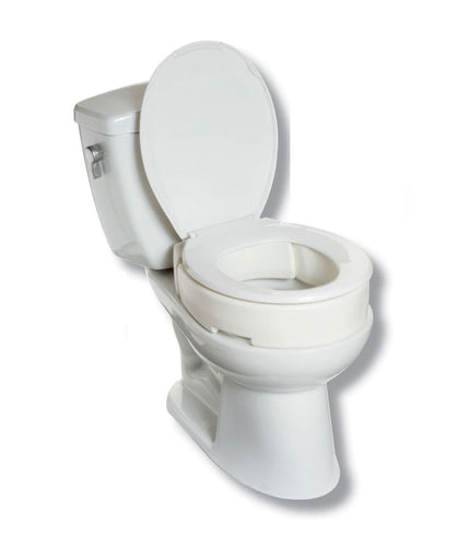 MOBB Raised Toilet Seat Elongated Hinged - MHHRET
