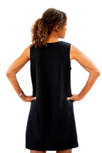 Load image into Gallery viewer, Cool Your Sweats - Simone Menopause Relief Nightgown Black
