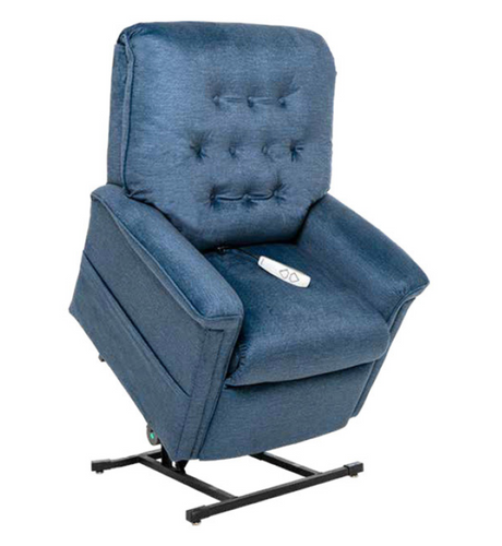 Pride Mobility Power Lift Recliner, Heritage Collection - Blue