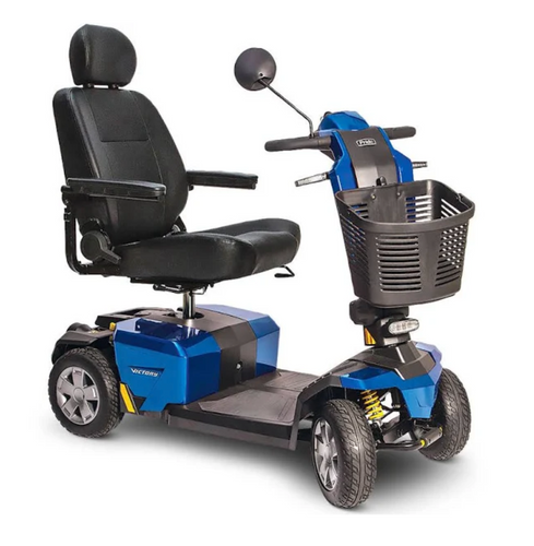 Pride Mobility, Victory LX Scooter with CTS Suspension - Blue