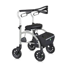 Load image into Gallery viewer, Evolution Xpresso Zero Rollator Walker 8&quot; Wheels, Chrome Silver
