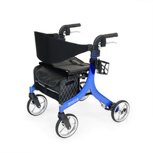 Load image into Gallery viewer, Amylior Stella Rollator Walker - 8&quot; Wheels - Blue

