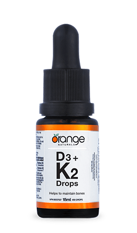 Orange Naturals D3+K2 Drops, 15ml #194301