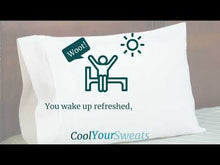 Load and play video in Gallery viewer, THE COOL KATE MOISTURE-WICKING PILLOWCASE Video
