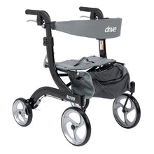 Load image into Gallery viewer, Drive Medical Nitro 21 Rollator Walker 8-10&quot; Wheels, Black

